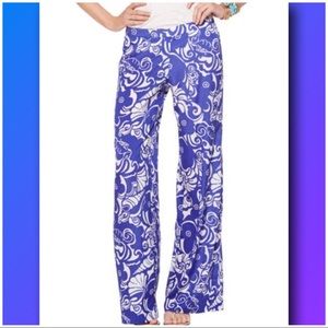Lilly Pulitzer Middleton Palazzo Pants-Tide Pool